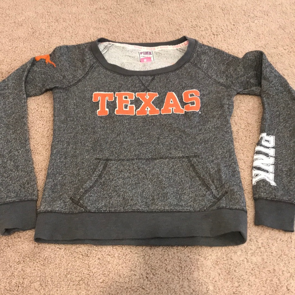 PINK collegiate sweatshirt